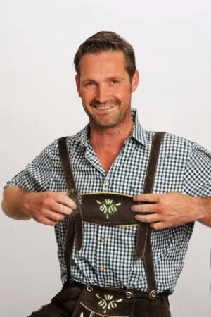 Lederhose Seppl bruin