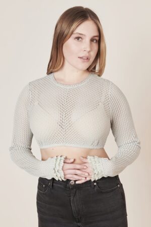 Dirndl blouse Araceli - mint groen