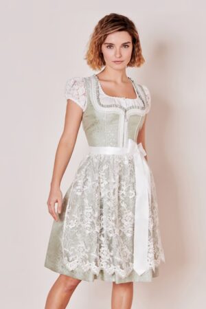 Dirndl Zephyr 60 cm - mint groen