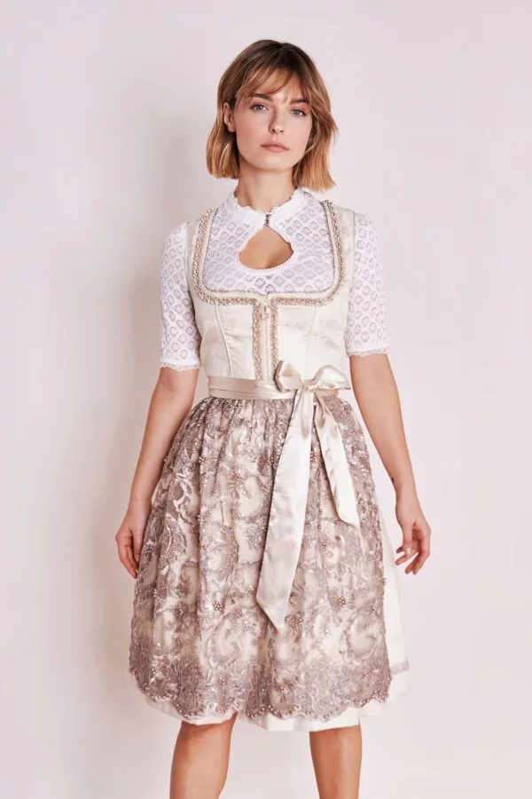 Dirndl Fia 60 cm - ecru