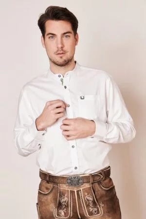Trachtenhemd Christoph wit