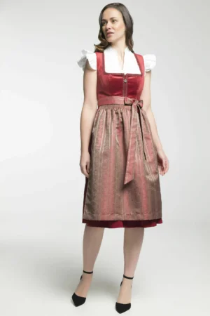 Dirndl Diandra 80 cm - rood