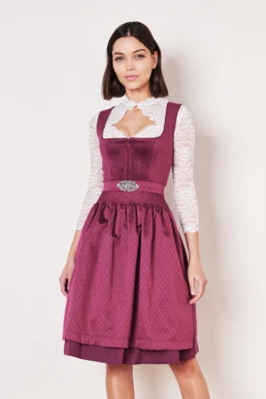 Dirndl Alisha 60 cm - rood