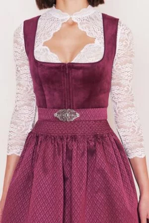 Dirndl Alisha 60 cm - rood