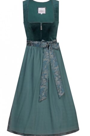 Dirndl Irsee 70 cm  groen/petrol