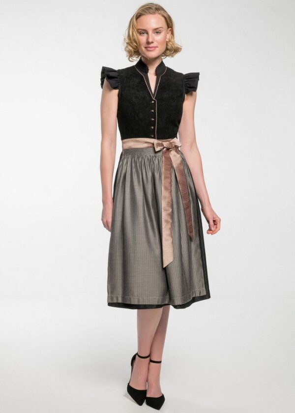 Dirndl Eloa 70 cm  zwart
